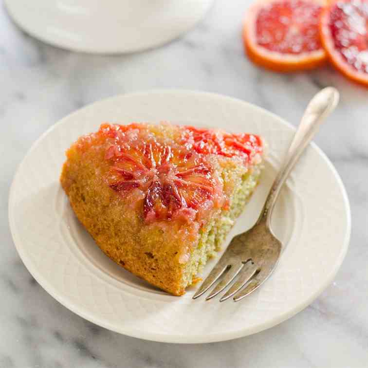 Blood Orange Olive Oil Cake