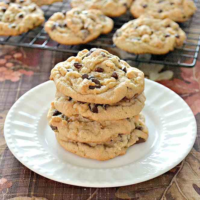 Peanut Butter Chocolate Chip Cookies