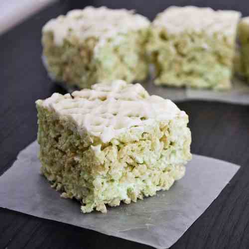 Mojito Rice Krispy Treats