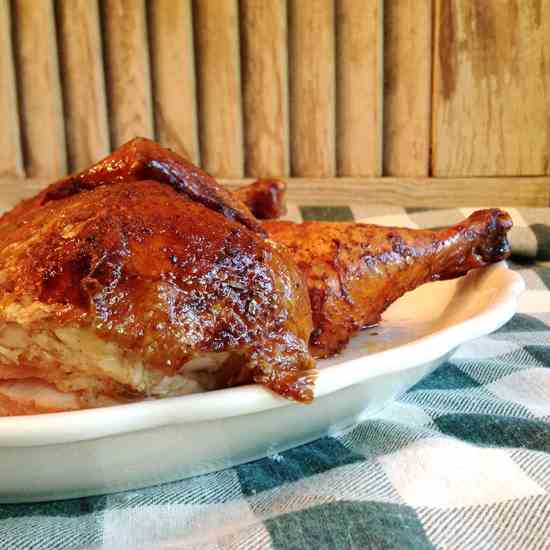 Tex-Mex Beer-Can Chicken 