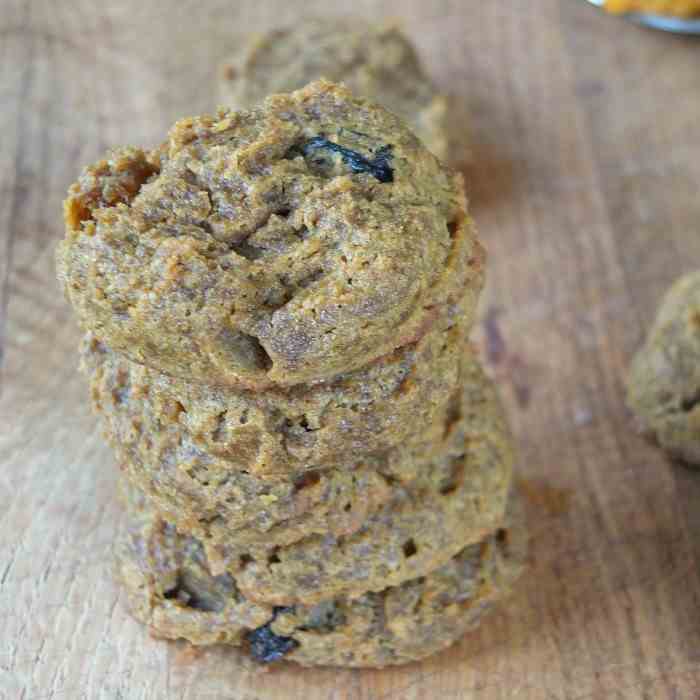Pumpkin Raisin Cookies