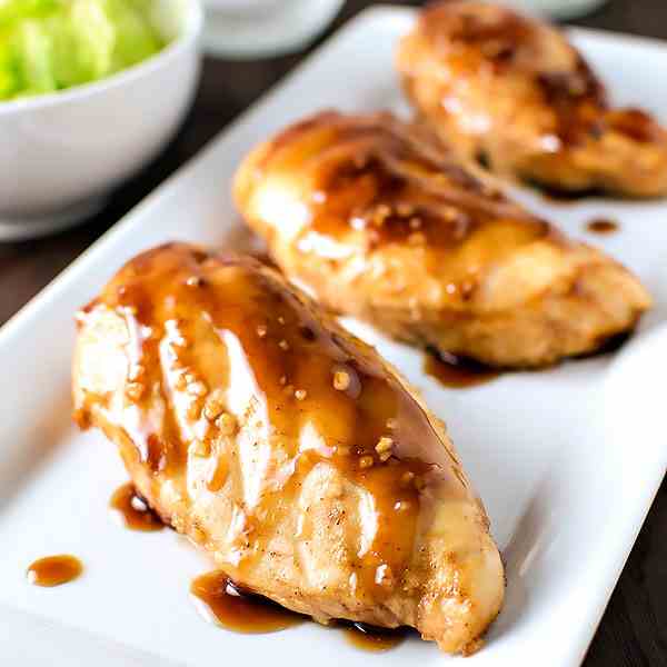 Grilled Honey Balsamic Chicken