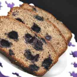 Banana Bread with Blueberries