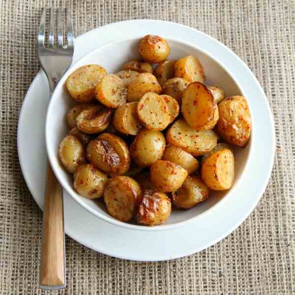 Chile-Roasted Dutch Yellow Potatoes