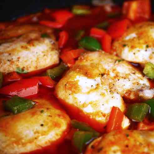 Spicy Calabrese chicken