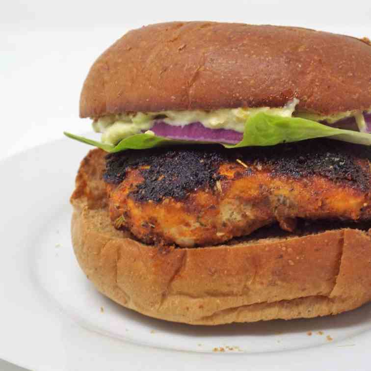 Blackened Chicken Sandwiches with Avocado