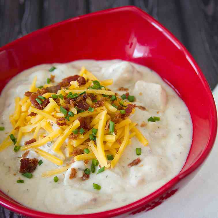 Rustic Baked Potato Soup