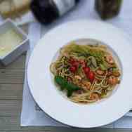 Spaguettis en Wok