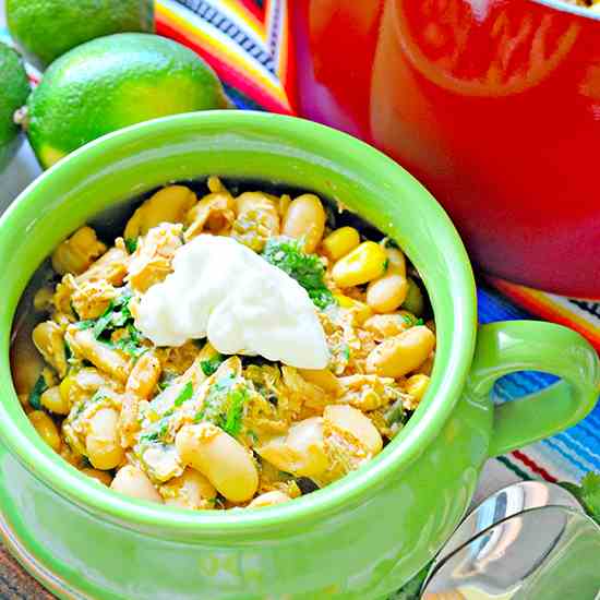 Quick White Bean Chicken Chili