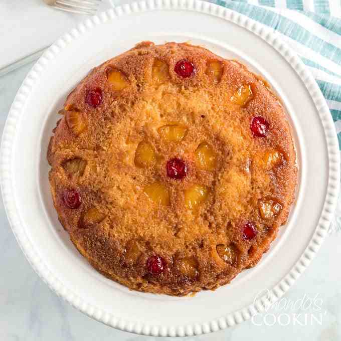 Skillet Pineapple Upside Down Cake