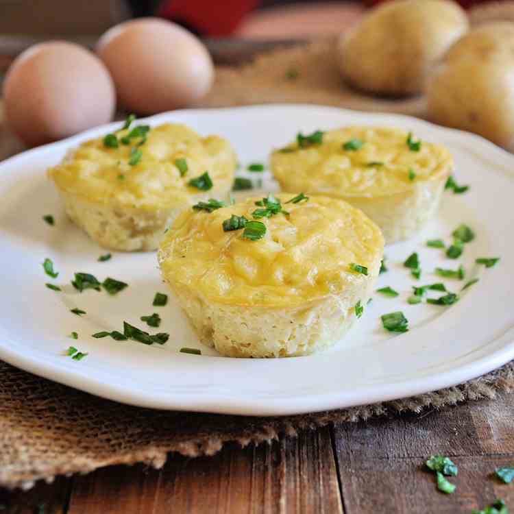 Spanish Potato Omelette Muffins