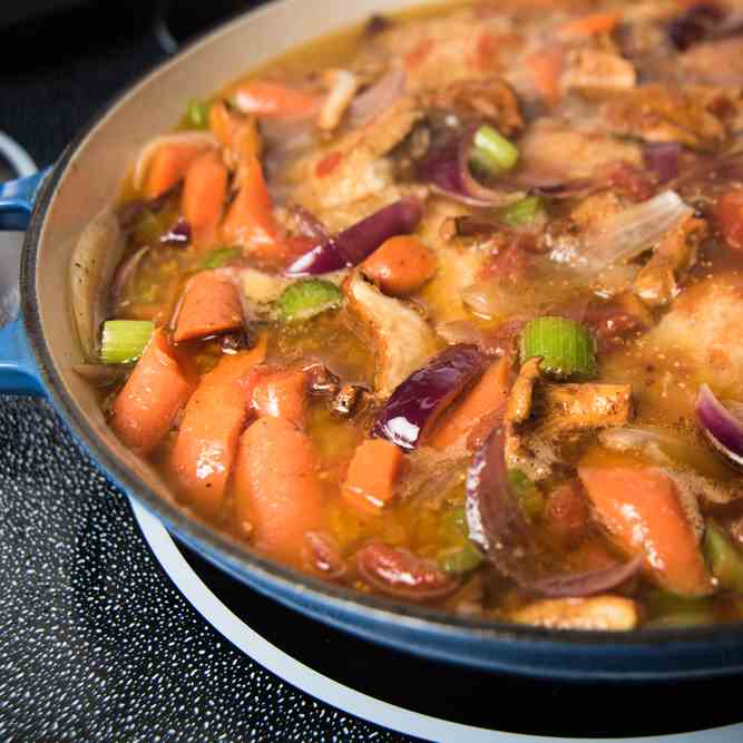 Paleo Creamy Chicken Stew Recipe