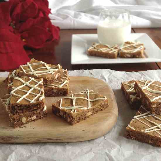 White Chocolate Butterscotch Bars