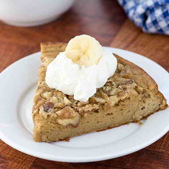 Banana Cashew Blender Cake