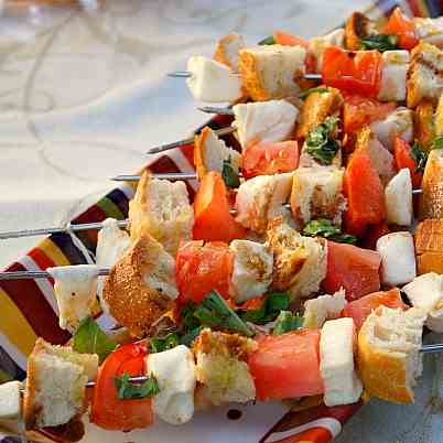 Grilled Caprese Salad