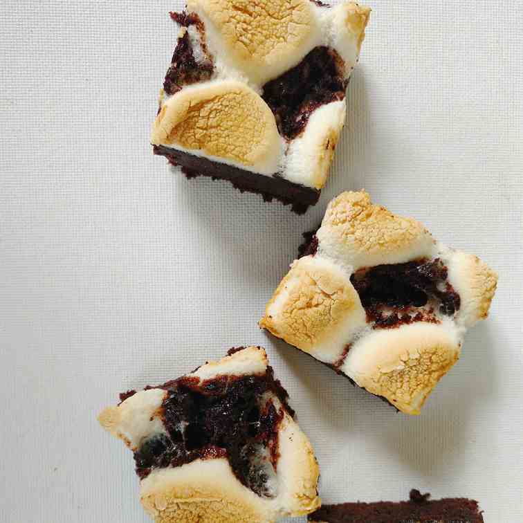 Marshmallow brownies