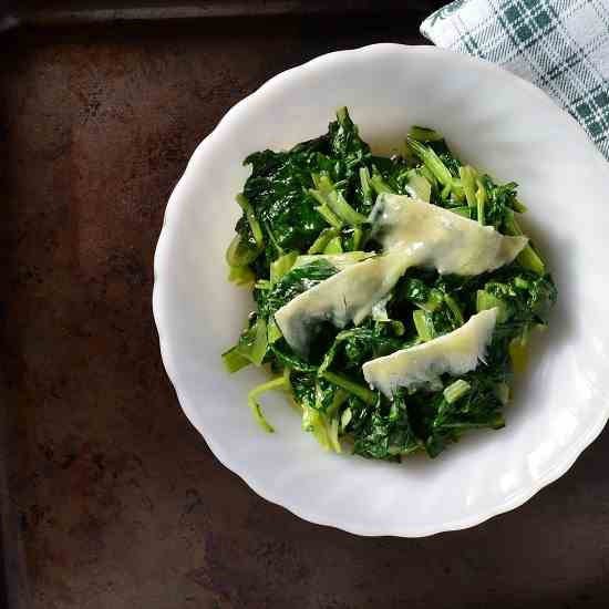 Sauteed Garlic Swiss Chard