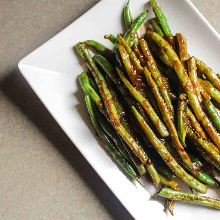 Green Beans in Black Bean Sauce