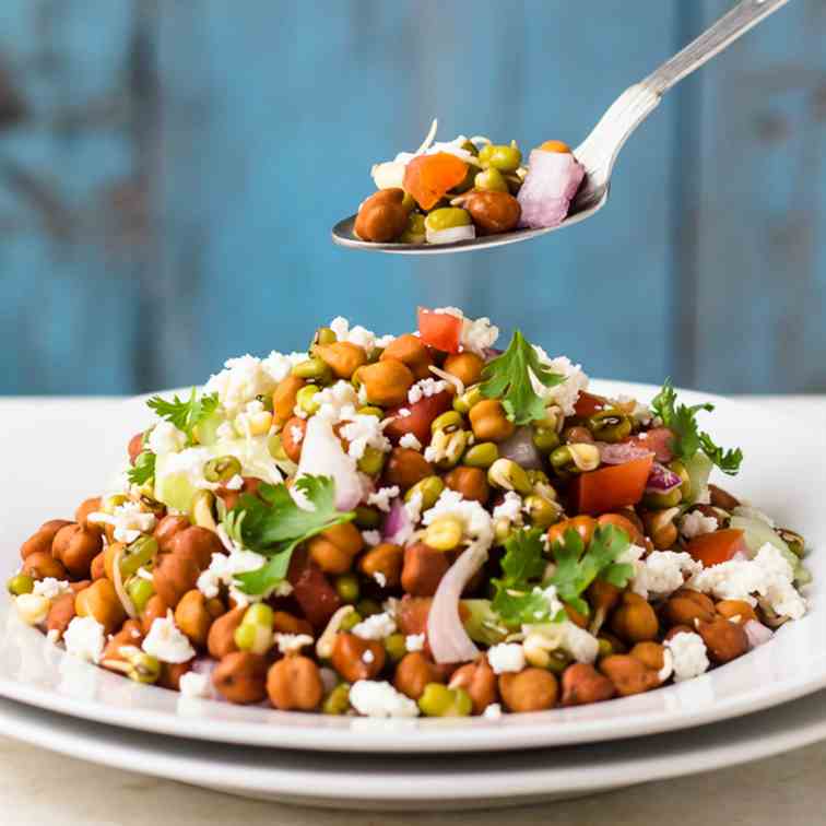 Tomato Chaat Masala Salad