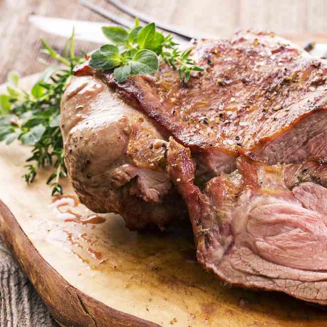 Guilt Free Slow Cooked Shoulder of Lamb