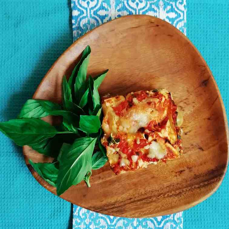 Vegetable Lasagna with Tofu Ricotta
