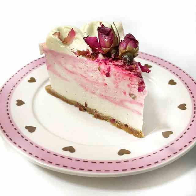 Ombre Pink No bake cheesecake