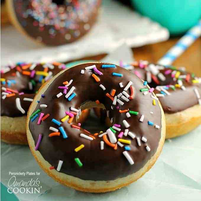 Baked Cake Donuts