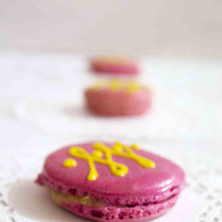 Pink Lemonade Macarons {No Nuts No Seeds}