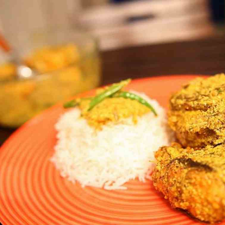 Bengali Fish Curry- Shorshe Ilish (Mustard