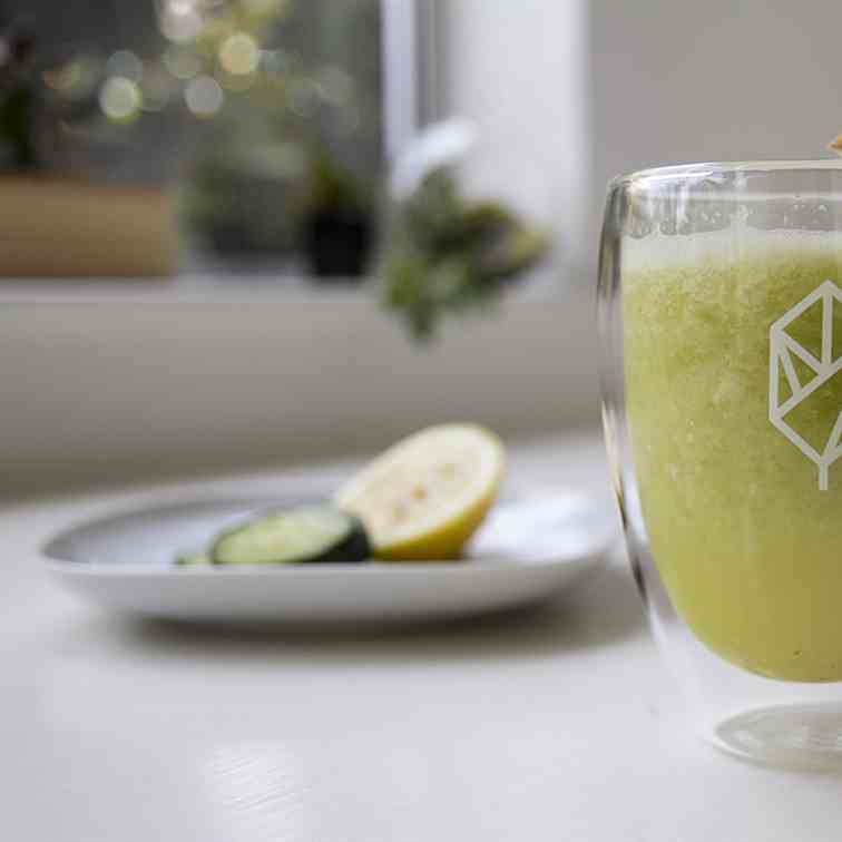 Cucumber Jasmine Tea Slushy