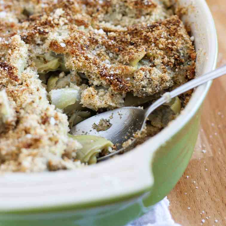 Grandma's Baked Artichoke Hearts