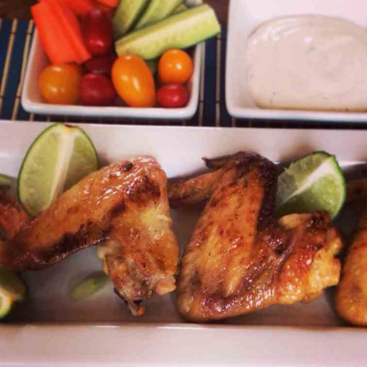 Tequila Lime Chicken Wings