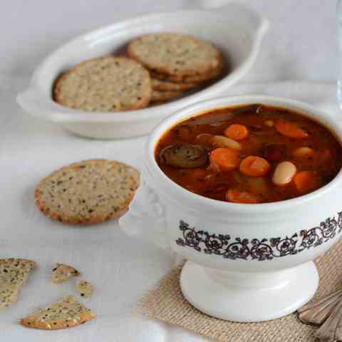 Two-Bean Vegetable Soup