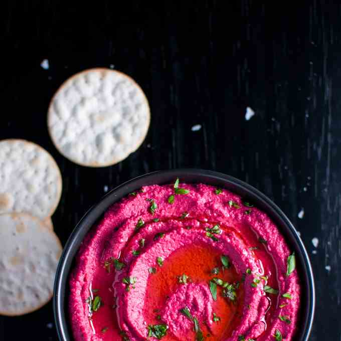 Roasted Beet Hummus