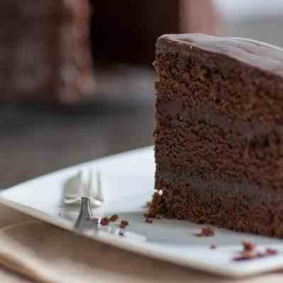 Amaretti Chocolate Fudge Pie