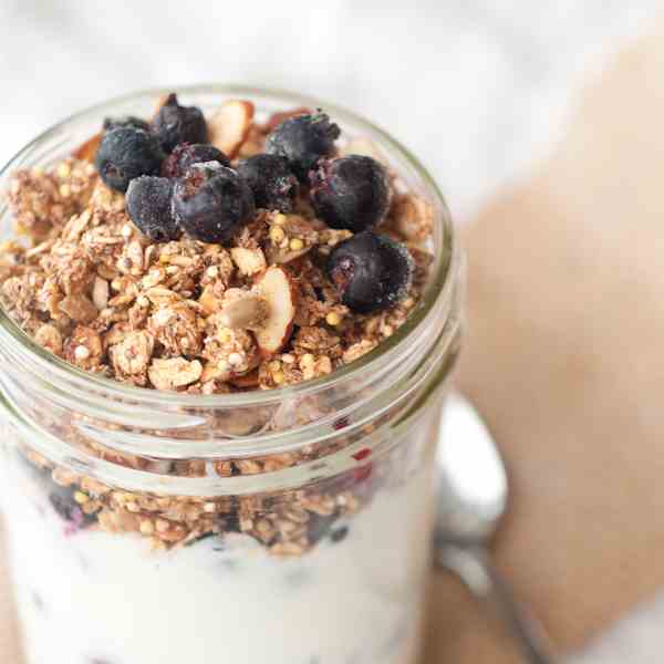 Frozen Berry Parfait