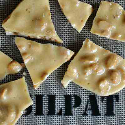 Homemade Peanut Brittle