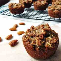 Zucchini Muffins (Gluten Free, Dairy Free)