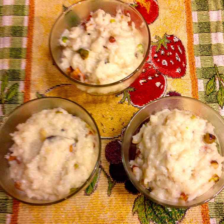 Kheer- Indian Rice Pudding