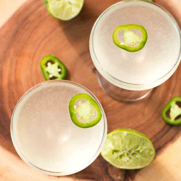 Spicy Jalapeno Gimlet