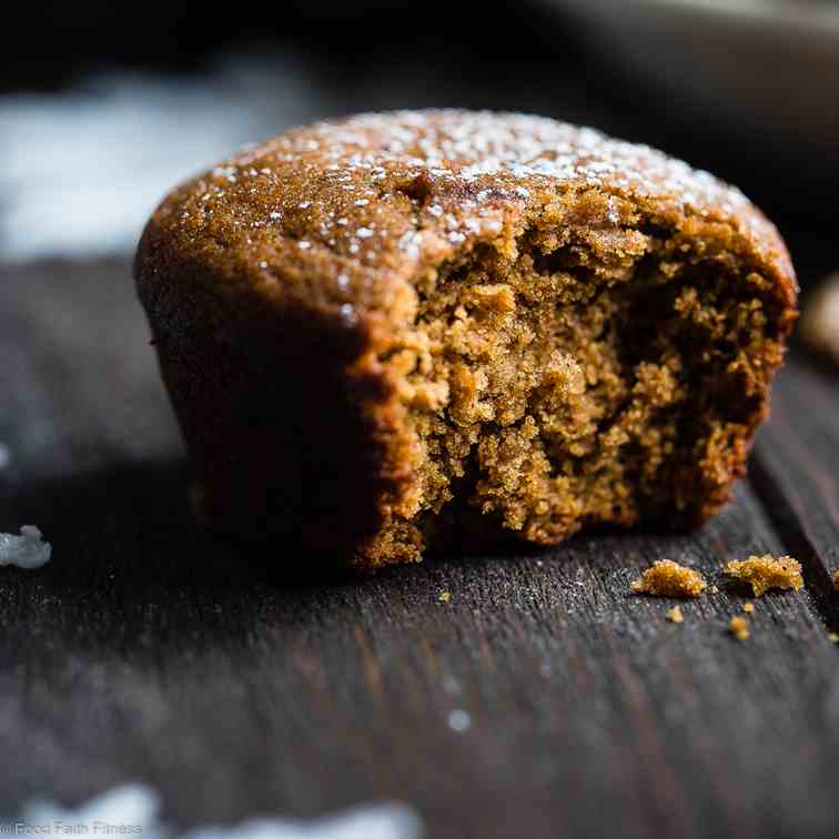 Best Healthy Gingerbread Muffins