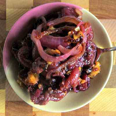 Savory Grape Relish