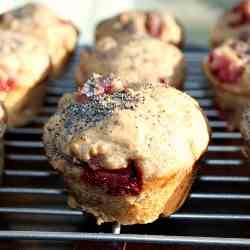 Strawberry Lemonade Muffins