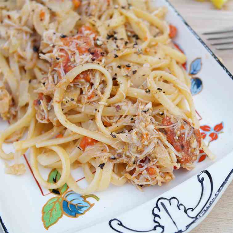 Crab & Fennel Linguine