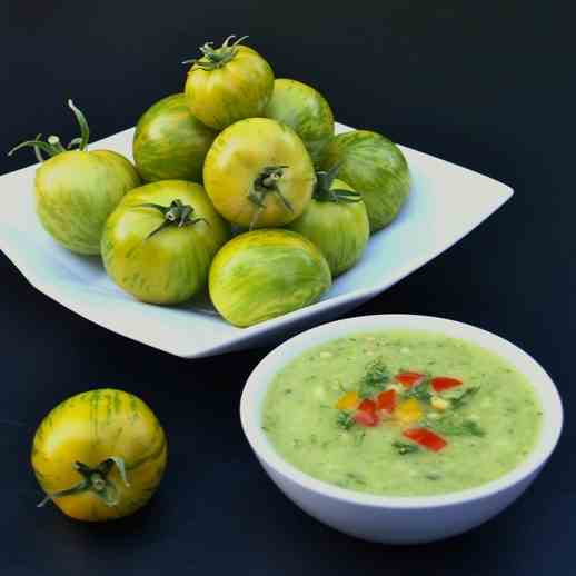 Green Zebra Gazpacho