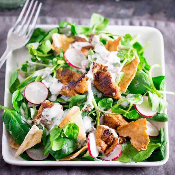 Chicken Shawarma Salad