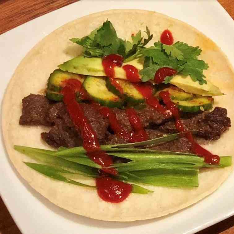 The Joon Ma Korean Bulgogi Tacos