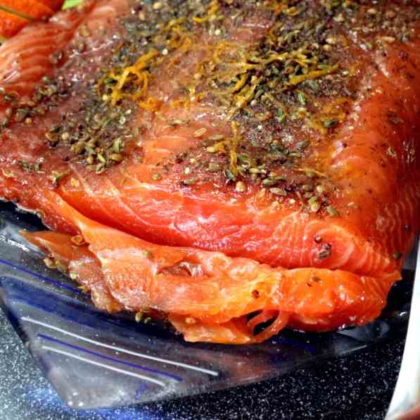 Marinated Salmon