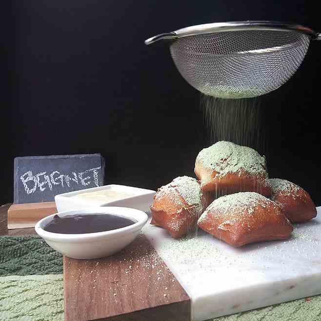 Matcha Beignets