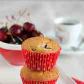 Cherry Almond Muffins